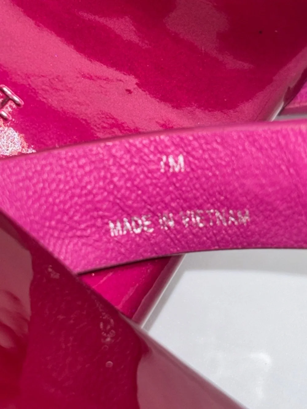 Tory Burch Metallic Fuchsia Miller Thong Sandals